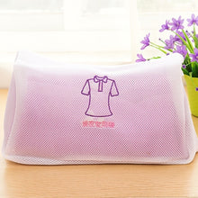 Load image into Gallery viewer, Zippered Mesh Laundry Wash Bags Foldable Delicates Lingerie Bra Socks Underwear Washing Machine Clothes Protection Net Basket